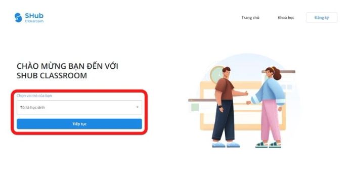 Truy cập vào đường link dưới đây để bắt đầu đăng nhập.