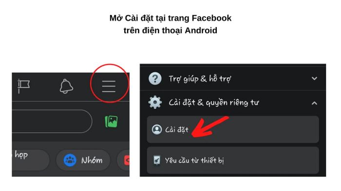 Cách bật chế độ theo dõi trên Facebook qua điện thoại