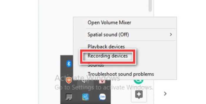 Hướng dẫn điều chỉnh micro trên Windows 10