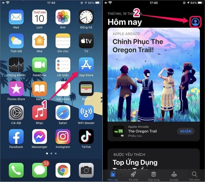Chọn hình ảnh đại diện cho tài khoản của bạn