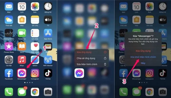 Cách để ứng dụng không hiển thị trên màn hình chính của điện thoại iPhone