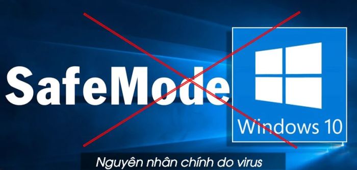 Tại sao không thể vào được chế độ Safe Mode trên Windows 10?