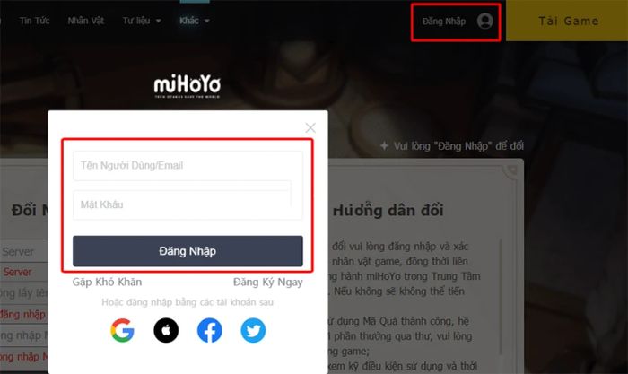 Hướng dẫn cách nhập mã code Genshin một cách nhanh chóng và dễ dàng.