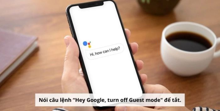 Cách tắt chế độ Guest Mode
