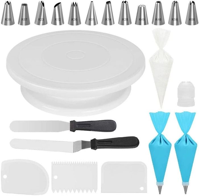 The complete kit, ready for action.