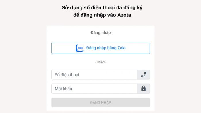 Hướng dẫn tải, đăng ký và đăng nhập phần mềm Azota cho học sinh