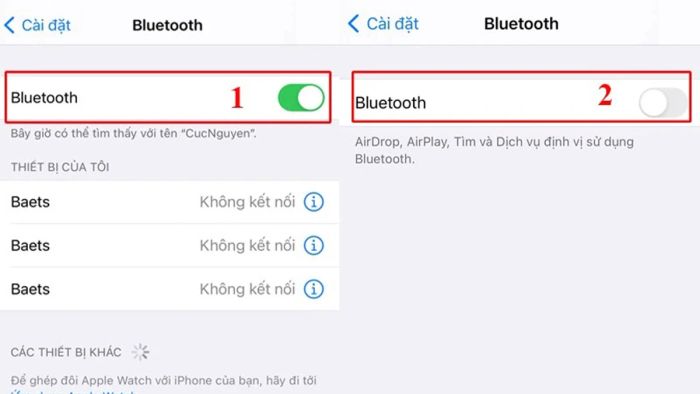 Cách tắt tính năng tự động bật Bluetooth trên điện thoại