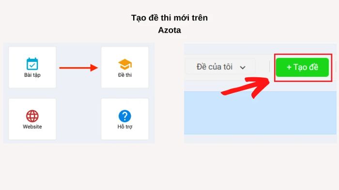 Hướng dẫn cách giao bài cho học sinh qua Azota