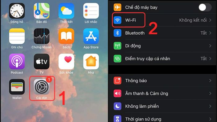 Hướng dẫn tắt tính năng tự động bật WiFi trên iPhone