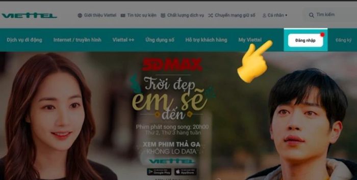 Hướng dẫn đăng nhập My Viettel trên máy tính: