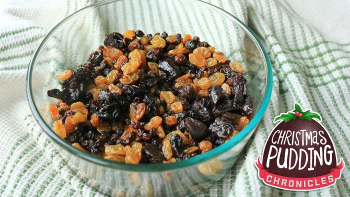 A bowl filled with dried fruit.