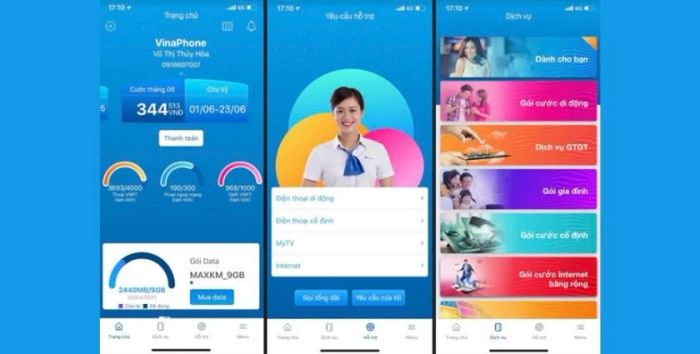 Kiểm tra dung lượng 3G|4G của Vinaphone bằng cách sử dụng ứng dụng App My VNPT