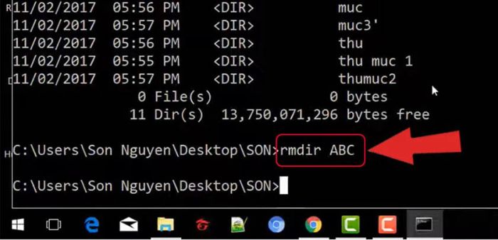 Hướng dẫn xóa file cứng đầu bằng lệnh xóa trong DOS