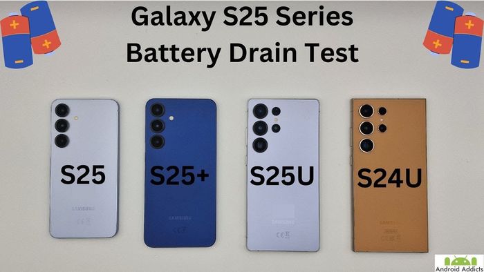 Đánh giá thời gian sử dụng pin của Galaxy S25 Series so với Galaxy S24 Ultra