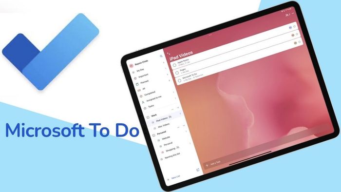 Giới thiệu về ứng dụng Microsoft To Do