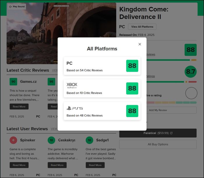 Kingdom Come: Deliverance 2 nhận điểm số ấn tượng, liệu có phải là tựa game hấp dẫn nhất trong tháng này?