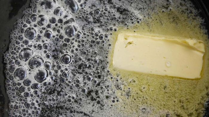 Craft this sophisticated French sauce using only butter and water