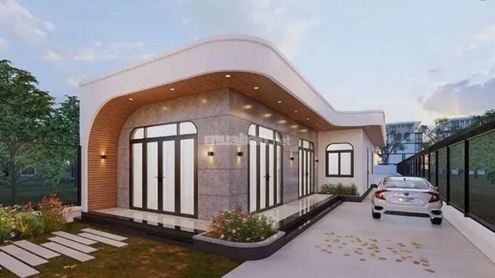 Mẫu nhà ống 1 tầng 5x17m hiện đại với thiết kế tối giản nhưng sang trọng
