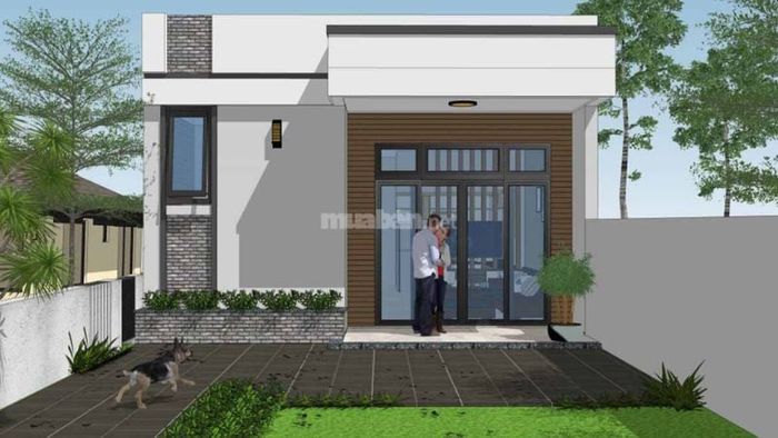 Mẫu nhà ống 1 tầng 5x17m với 3 phòng ngủ tiện nghi và thoải mái