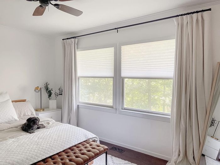 A bright and spacious bedroom