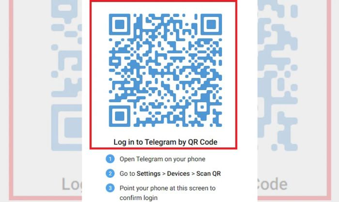 Hướng dẫn đăng nhập Telegram trên web bằng mã QR