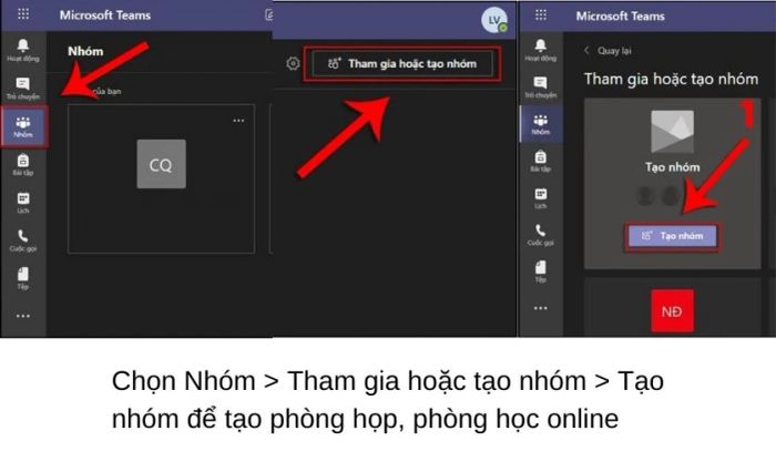 Cách tạo và chia sẻ phòng họp, lớp học trực tuyến