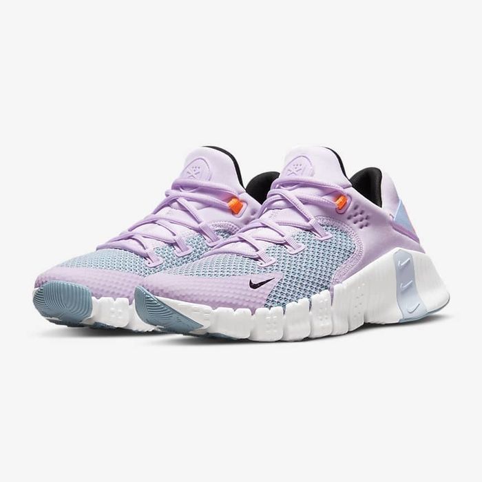 Image of purple sneakers