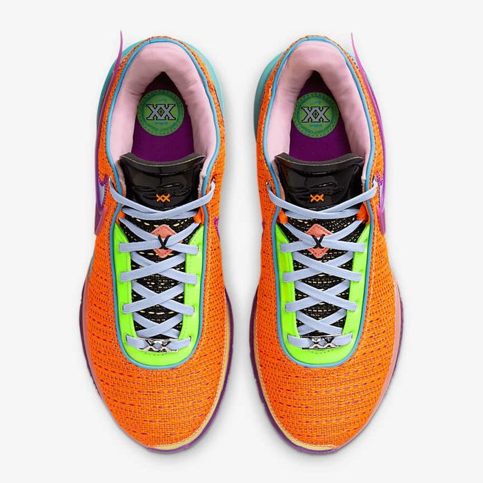 Image of orange sneakers