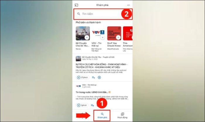 cách nghe podcast trên máy tính