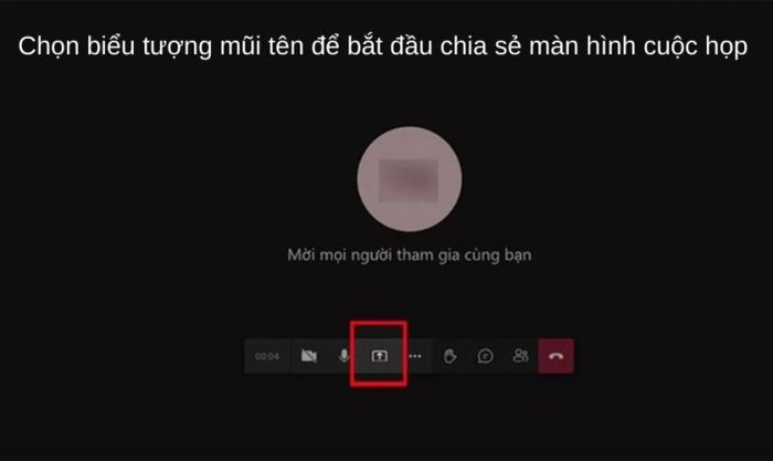 Hướng dẫn chia sẻ màn hình