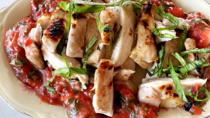 Flavored yogurt is a great option for marinating meat