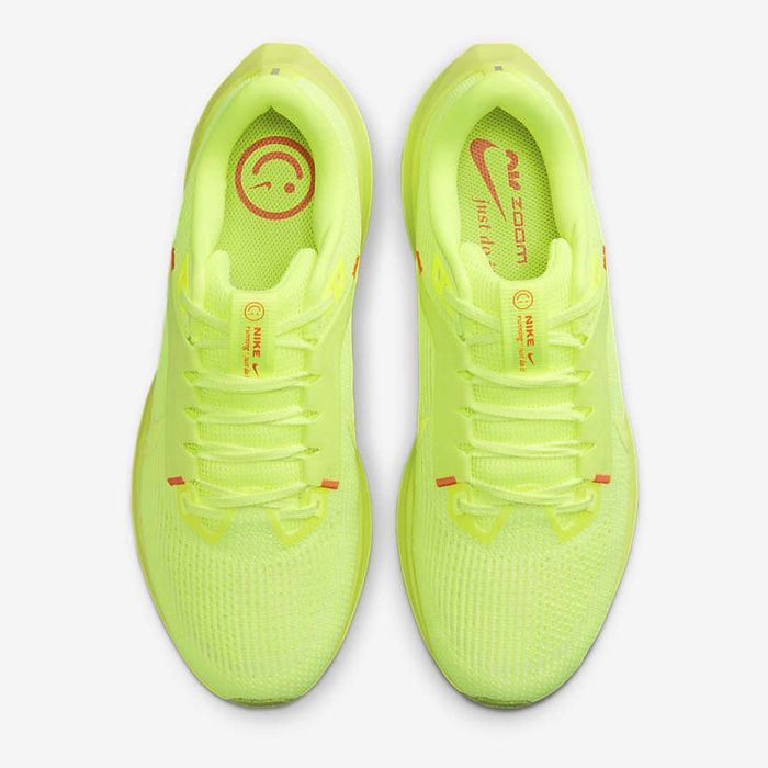 Image of neon yellow sneakers