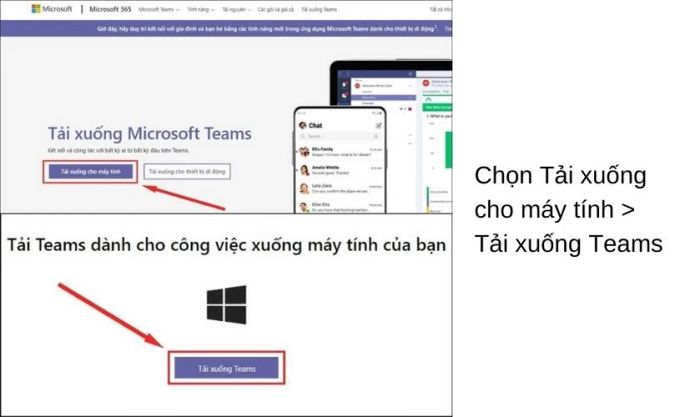 Hướng dẫn cách tải và cài đặt ứng dụng Microsoft Teams trên máy tính