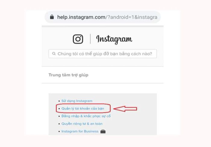 Hướng dẫn xóa tài khoản Instagram trên điện thoại