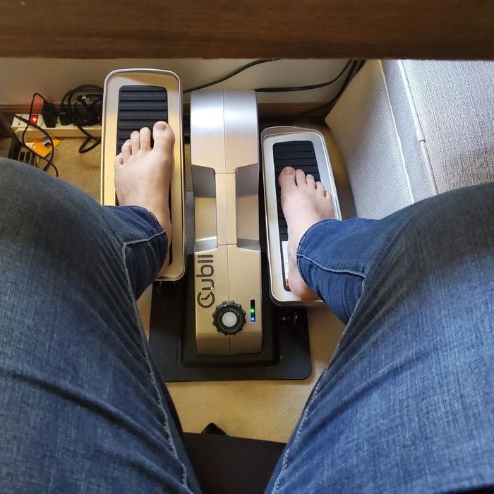 feet using the elliptical