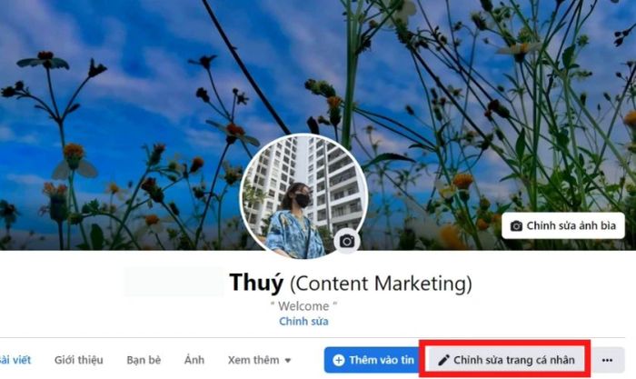 Cách thay đổi biệt danh trên Facebook bằng máy tính PC