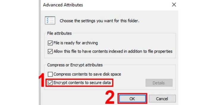 Sử dụng tính năng có sẵn trên Windows để bảo vệ folder bằng mật khẩu