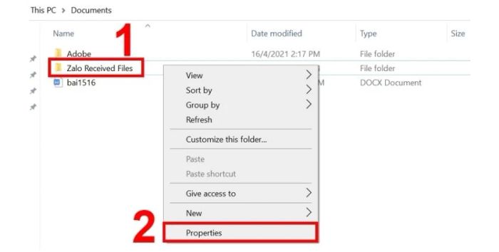 Sử dụng tính năng có sẵn trên Windows để bảo vệ folder bằng mật khẩu