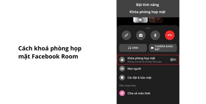Hướng dẫn xóa phòng họp mặt