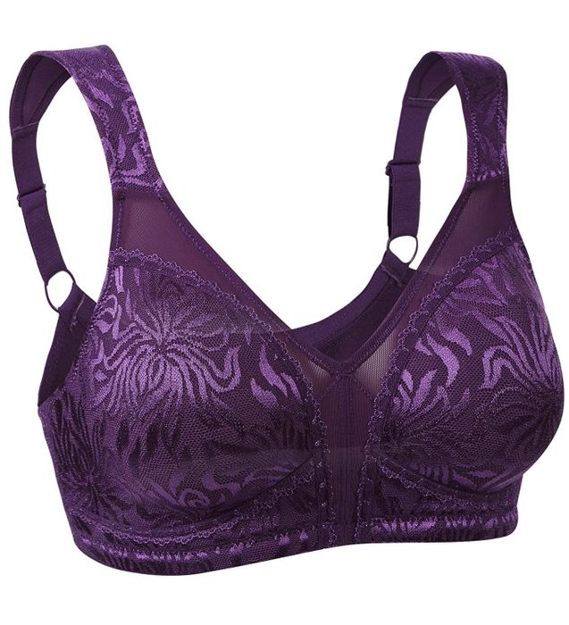 The bra in a rich purple hue