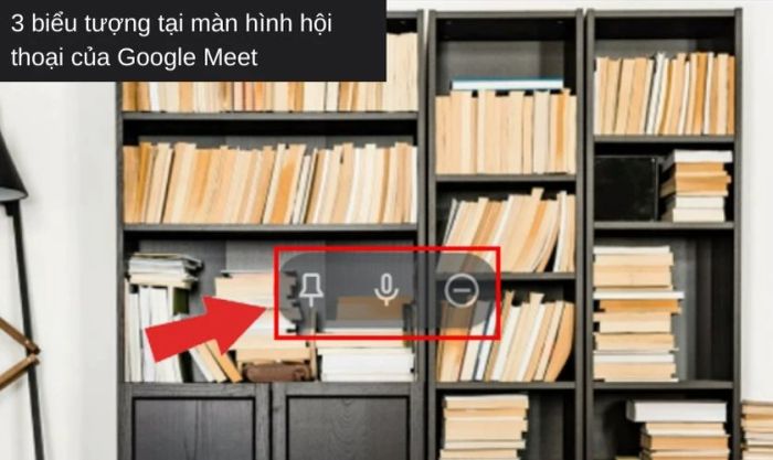 Hướng dẫn cách ngừng người khác chia sẻ màn hình trên Google Meet.