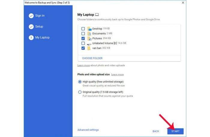 Hướng dẫn cách thiết lập đồng bộ Google Drive với máy tính một cách tự động.