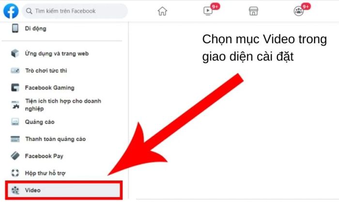 Cách bật và tắt tự động phát video trên Facebook qua máy tính