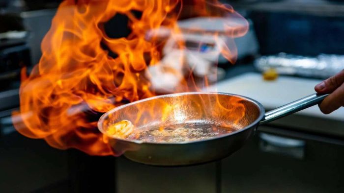 How to Flambé Without Setting Yourself on Fire