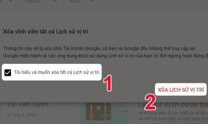 Hướng dẫn cách xóa lịch sử tìm kiếm trên Google Maps
