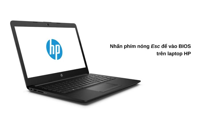 Cách vào BIOS trên laptop HP
