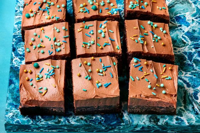 DOUBLE-CHOCOLATE ZUCCHINI CAKE