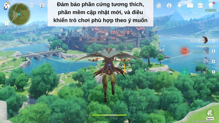 Lưu ý khi sử dụng trên PC