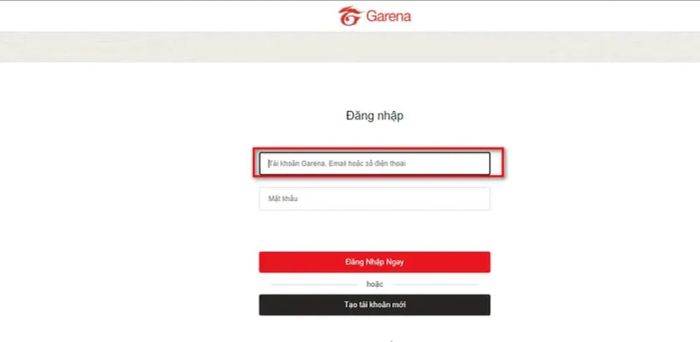 Cách thay đổi mật khẩu Liên Quân Garena mà không cần dùng điện thoại