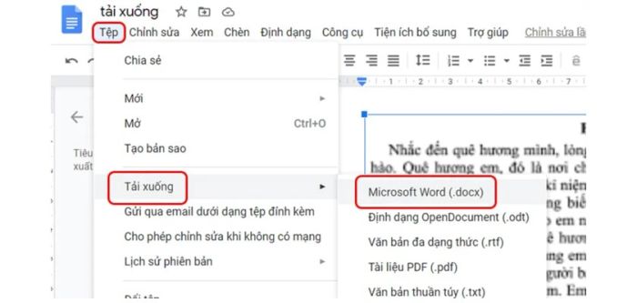 Cách chuyển đổi file ảnh sang Word mà không gặp lỗi font bằng Google Tài liệu